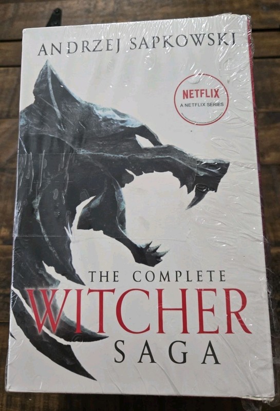 The Complete Witcher Saga 5 Paperback Book Box Set Andrzej Sapkowski – New