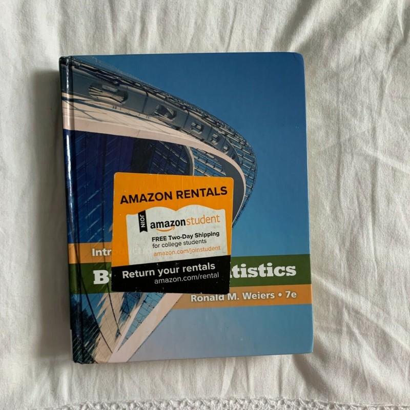 Introduction to Business Statistics, 7th Edition, Ronald M. Weiers