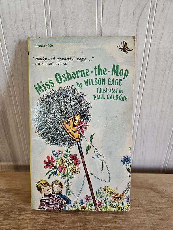Miss Osborne the-Mop Wilson Gage 1970 2nd Printing Paperback Illustrated