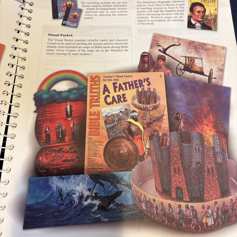 Bible Truths 1 A Father's Care Teacher's Edition BJU Press Connects Bible Events gallery