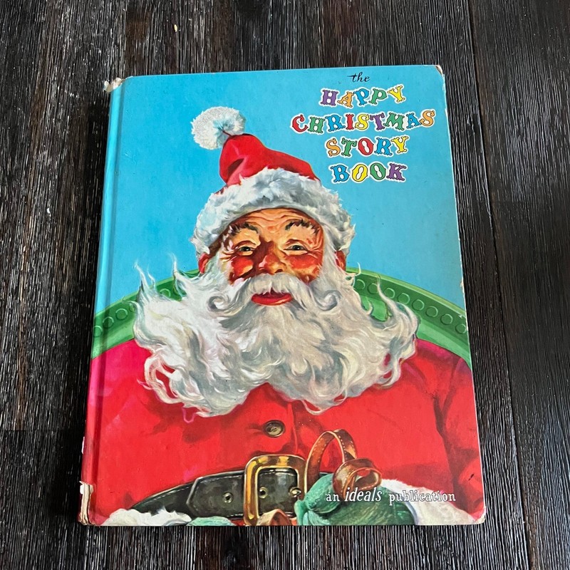 The Happy Christmas Story Book Van B Hooper Merry Holidays VTG Hardcover 1961