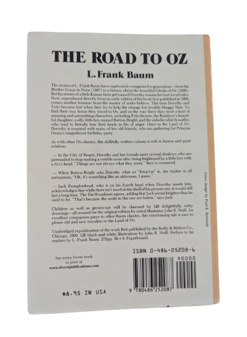 1984 Dover Wizard of Oz Paperback Books 3 & 4 John R Neill gallery