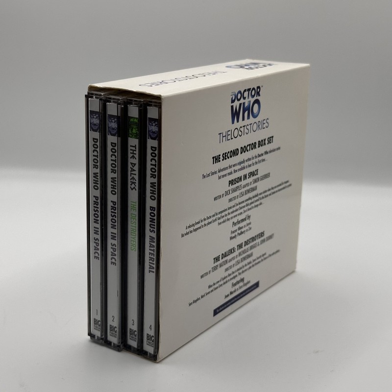 Doctor Who Big Finish Audio CD RARE - Second Doctor Adventures Lost Stories gallery