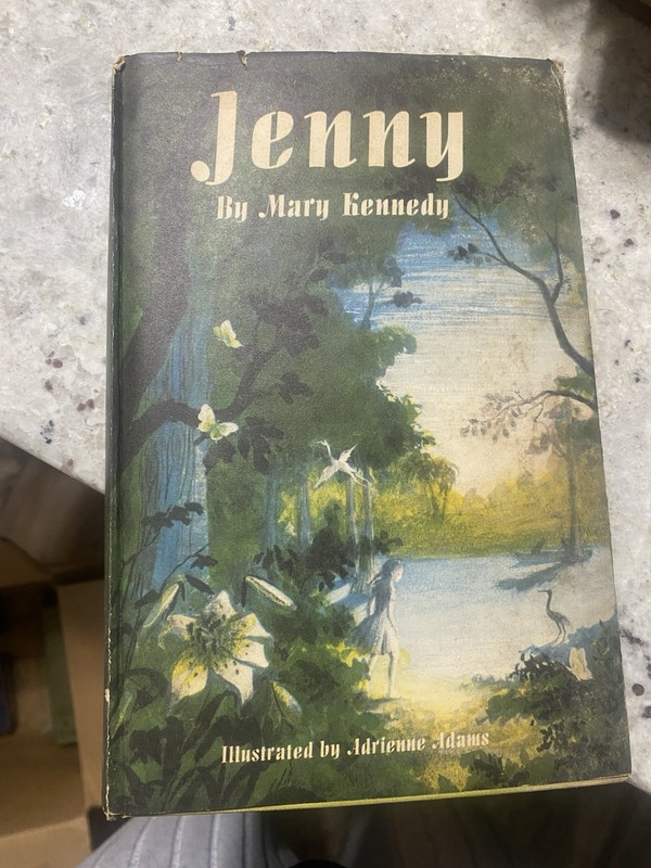 Vintage Hard Cover Books Jenny By Mary Kennedy 1954