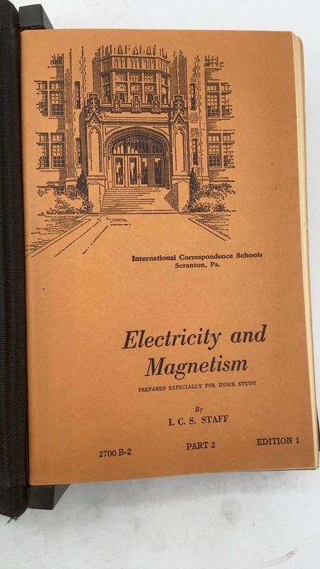 Electricity and Magnetism I. C. S. Staff Hardcover Edition 1 1941 gallery