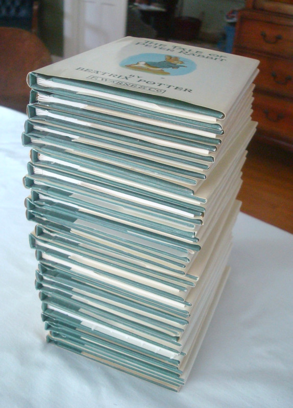 1-23 PC Beatrix Potter Peter Rabbit Series F. Warne & Co Illustrated HC SET ~wow gallery