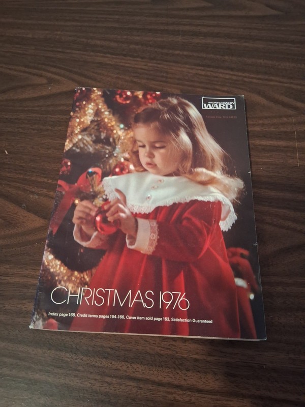 Montgomery Ward 1976 Christmas Wish Book Catalog Holiday Toys Vintage