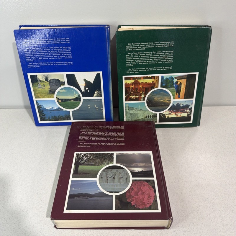 Bible Doctrine for Teens and Young Adults 3 Volume Set - James Beeke HC 1990 gallery