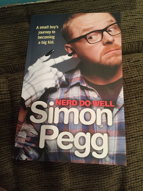 nerd do well simon pegg autobiography book 360 pages new