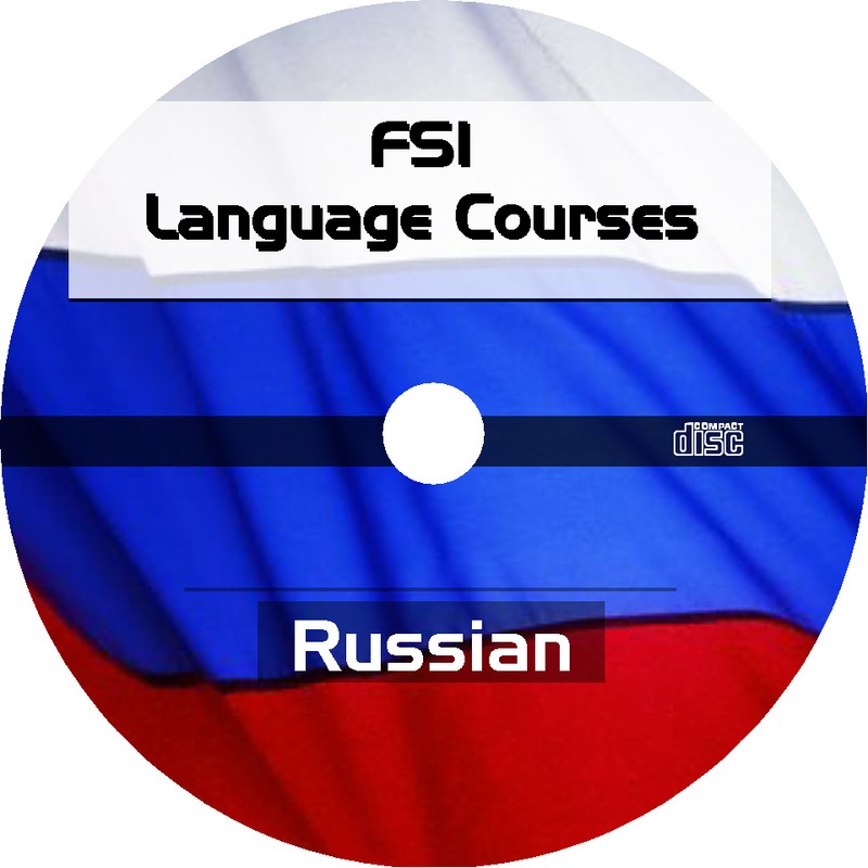 * LEARN TO SPEAK RUSSIAN LANGUAGE * FSI TRAINING COURSE * MP3 AUDIO PDF on CD *