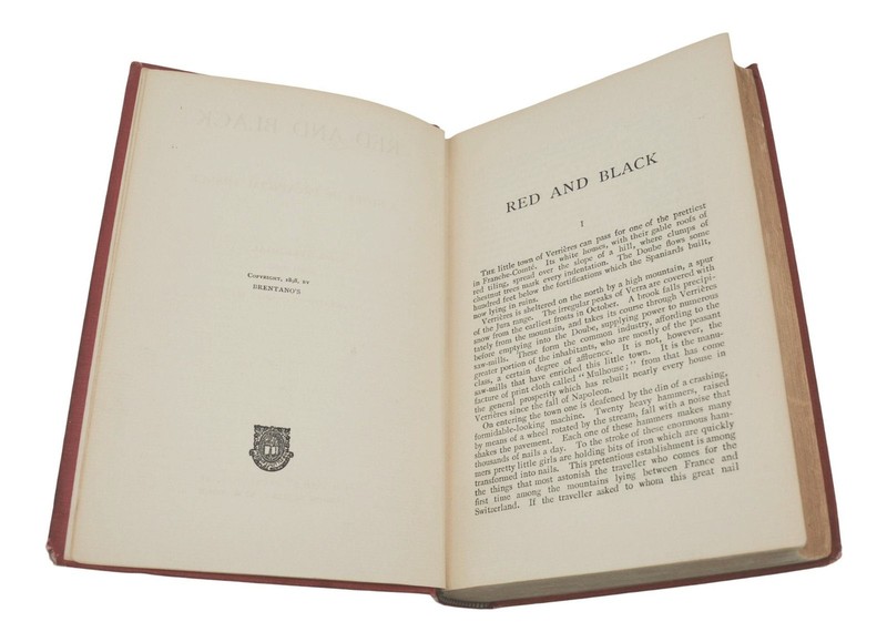 Red and Black: A Story of Provincial France de Stendhal First Edition 1898 Rare gallery