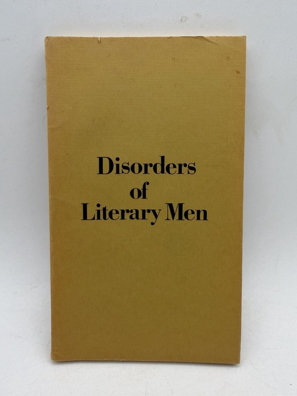 Remarks on the Disorders of Literary Men 1974 Paperback Facsimile of 1825 Text