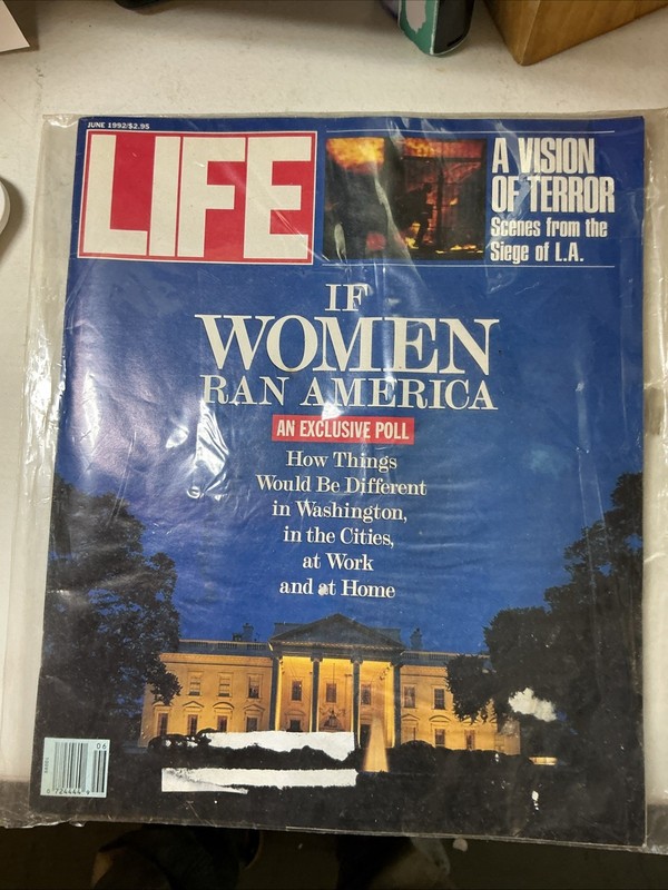 Life Magazine June 1992 If Women Ran America Vision of Terror Siege of LA