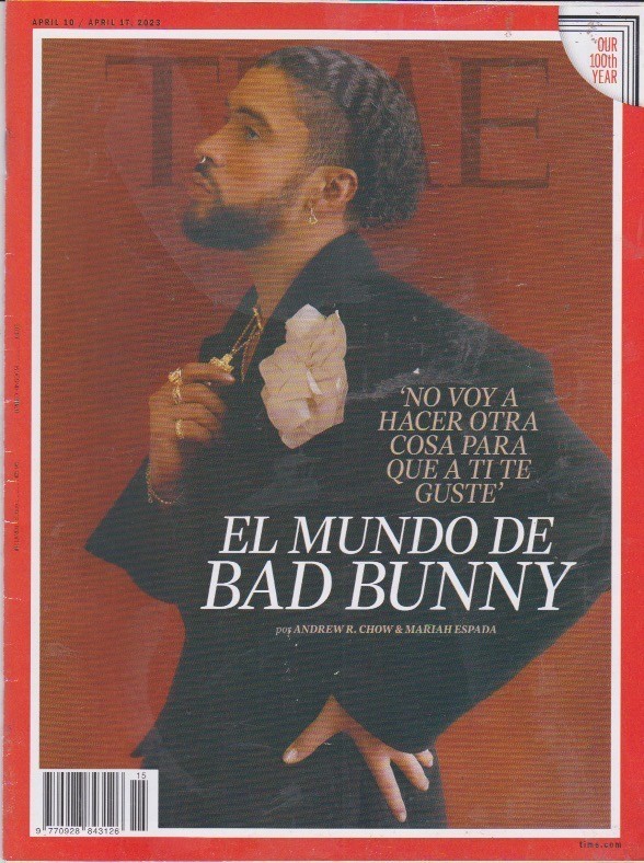 TIME-apr 10/apr 17,2023-BAD BUNNY.