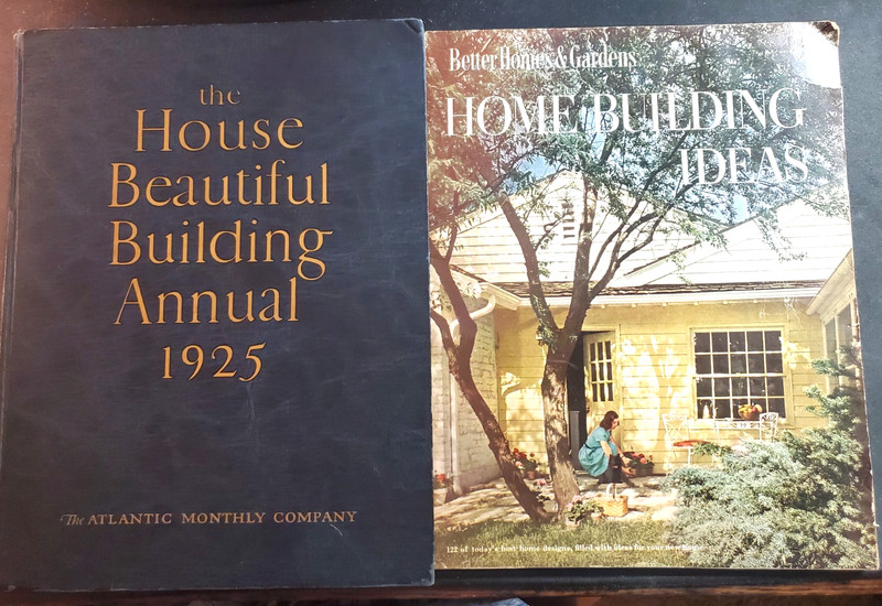 VNTG Lot of 2 House Beautiful Building Annual 1925/BH&G Home Building… W13 L06