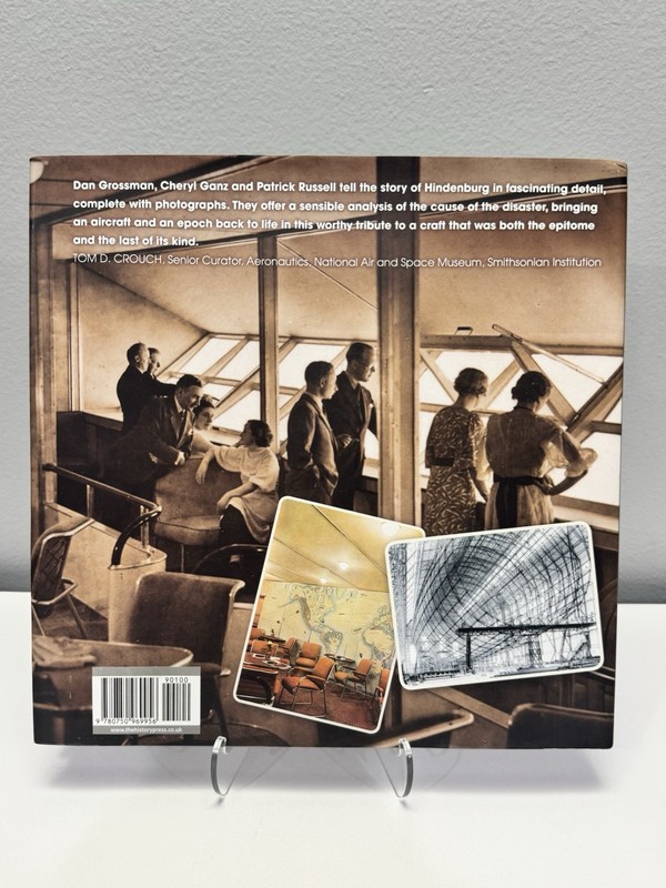 Zeppelin Hindenburg: An Illustrated History of LZ-129 By Dan Grossman Hardcover gallery