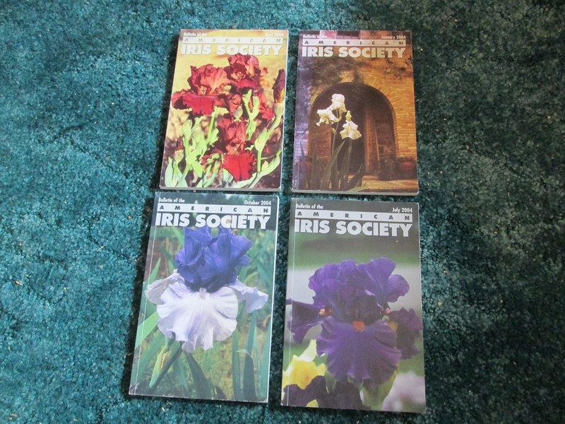 Bulletin of the American Iris Society – January, April, July, October 2004