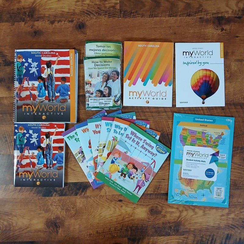 My World Interactive Grade 1 Savvas Social Studies Pack Teacher Guide Workbook