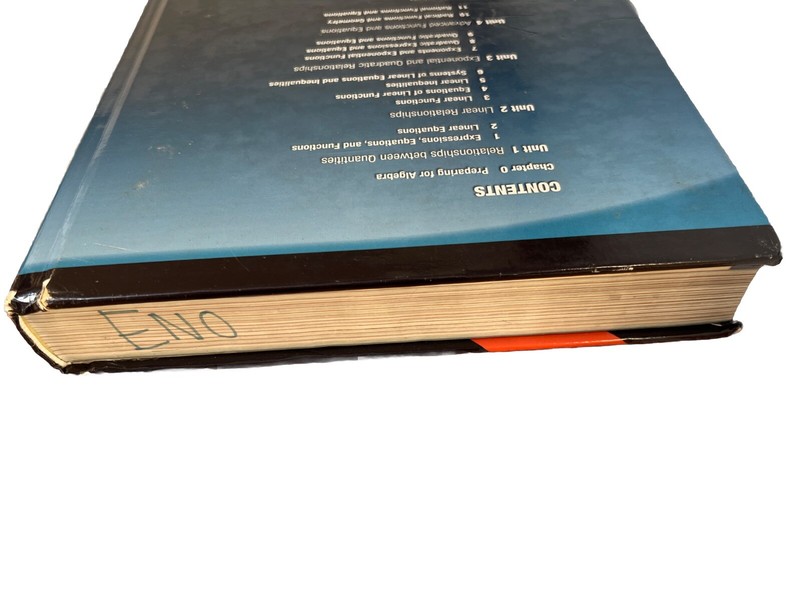 Algebra 1 Student Edition Textbook CCSS Common Core State Standards Hardcover HC gallery