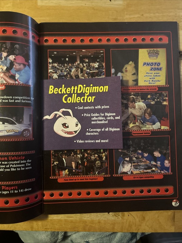 vintage Beckett Pokémon Collector magazine issue #19 from March 2001 Pikachu ￼￼ gallery