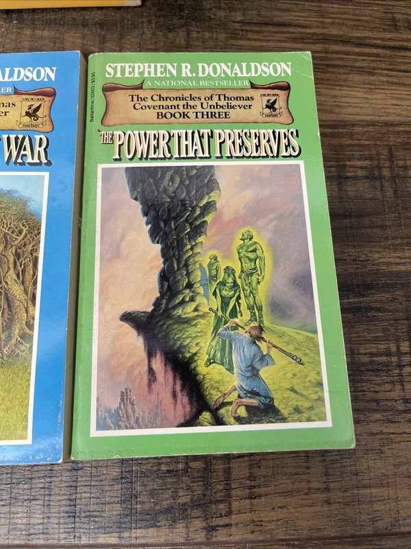 The Chronicles of Thomas Covenant The Unbeliever Books 1-3 Box Set 1977 Print gallery