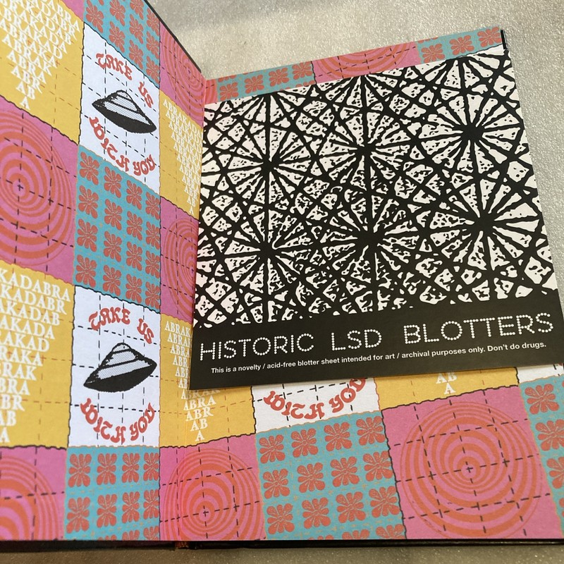 Historic LSD Blotters Book, Josh House, 2018 Hardcover Second Printing gallery