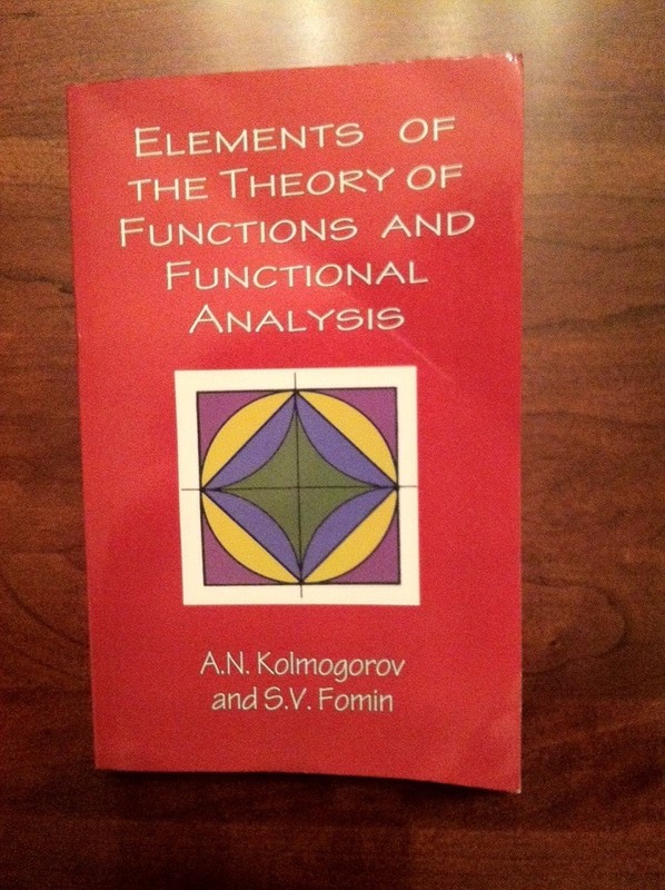 Elements of the Theory of Functions and Functional Analysis (Dover Books on …
