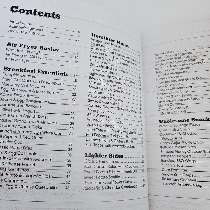 Healthy Air Fryer Cookbook Dana Angelo Paperback Recipes Easy Meals Free Postage gallery