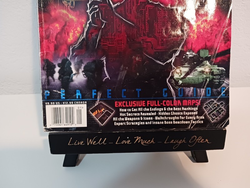 Metal Gear Solid Strategy Guide Versus Books Perfect Guide PS1 1998 NO POSTER gallery