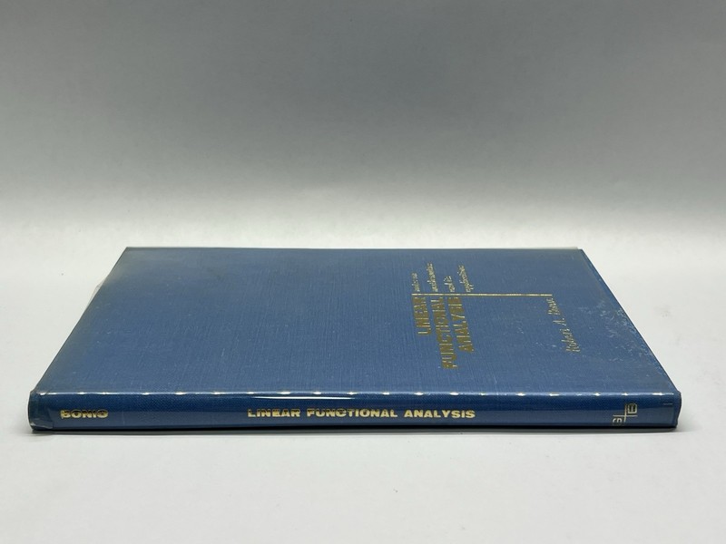 Linear Functional Analysis by Robert A Bonic / HC 1969 gallery