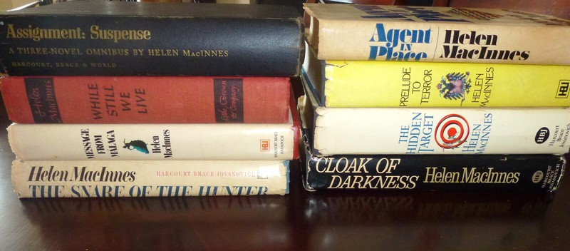 10 Helen MacInnes Spy Novels in 8 HARDCOVER Books Very Good Condition gallery