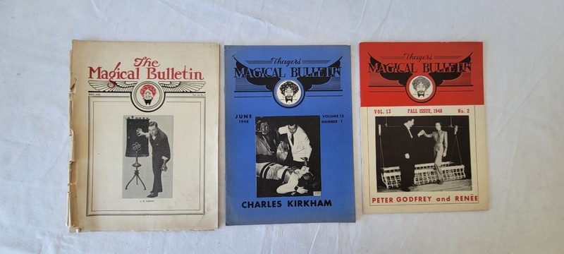 Vintage Magic Magicians Magazines and Newsletters Hugards Magic The Sphinx Jinx gallery