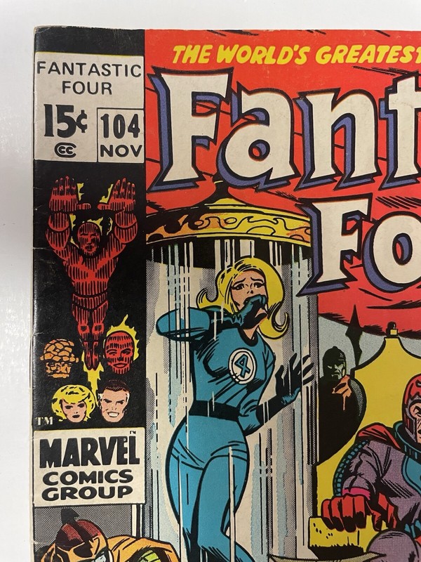 Fantastic Four #104 (1970) Sub-Mariner & Magneto Master Appearance gallery