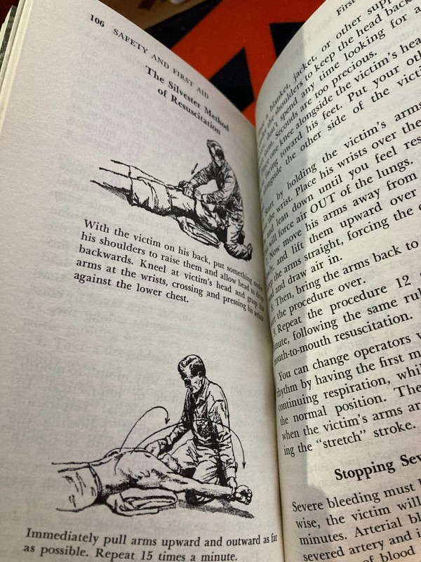 Angler’s Safety First Aid Mark Sosin Outdoor fish fishing fisherman book vintage gallery