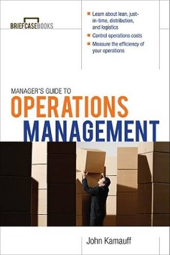 Manager’s Guide to Operations Management (Briefcase Books – VERY GOOD