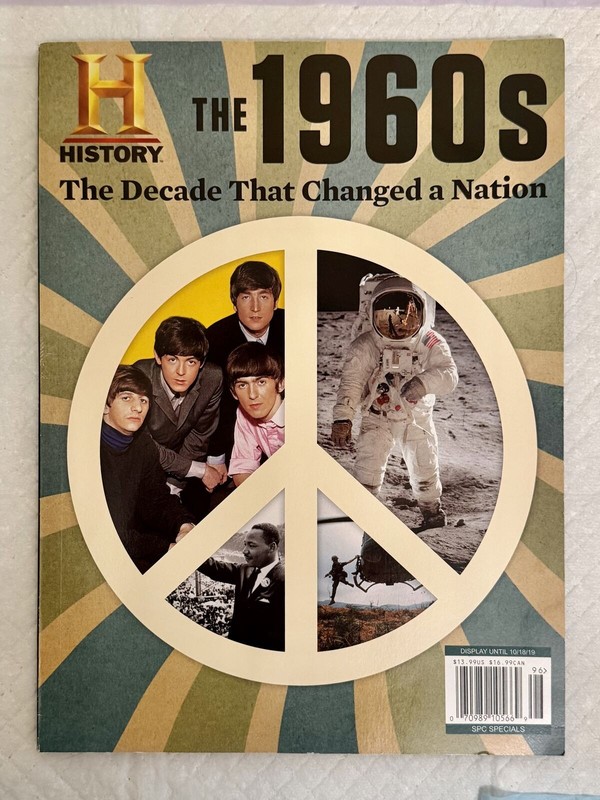History Channel Special Ed The 1960’s The Decade That Changed A Nation