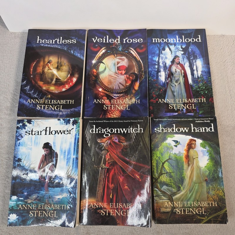 Anne Elisabeth Stengl Tales of Goldstone Wood Book Lot 6 (1-6) Fantasy Romantic
