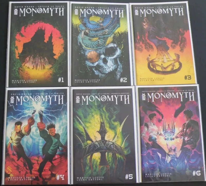 Monomyth #1 – 6 (Mad Cave Studios) Set 1st Print Near Mint