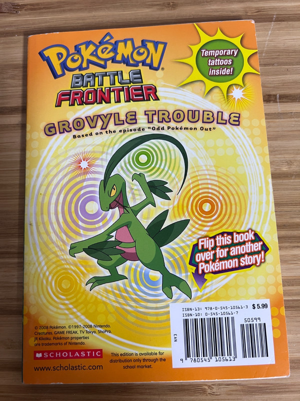 mixed Pokémon Lot of books - (6 and 2 in 1 book with Tattoos) gallery