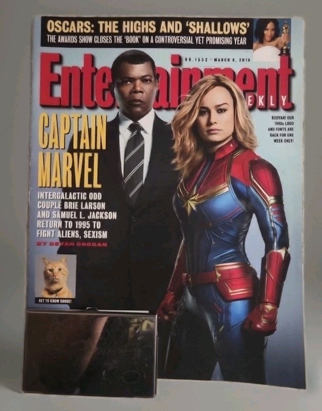 Vintage Entertainment Weekly Magazine March 8 2019 Captain Marvel Oscars