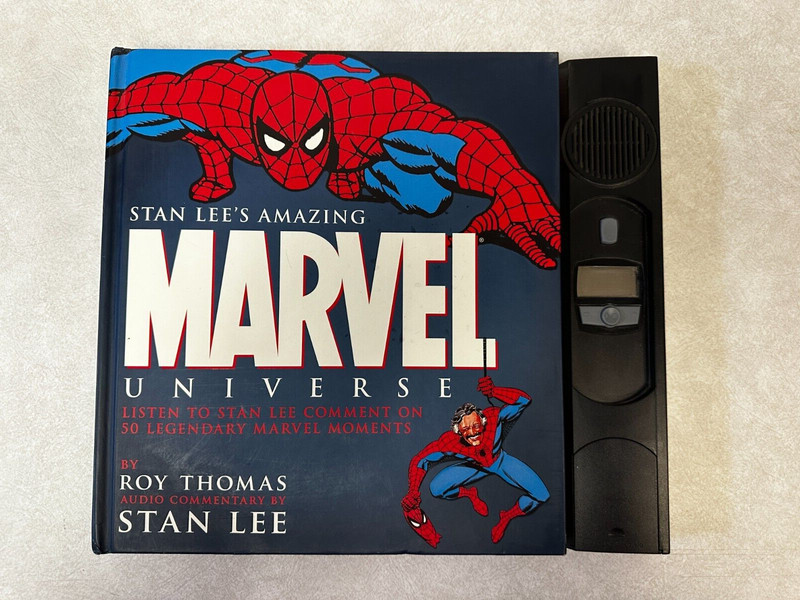 Stan Lee’s Amazing Marvel Universe by Roy Thomas and Stan Lee (2006, Hardcover)
