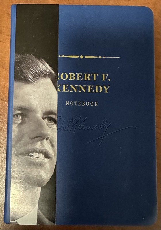 The Robert F. Kennedy Signature Notebook Inspiring Notebook/Curious Minds, NEW