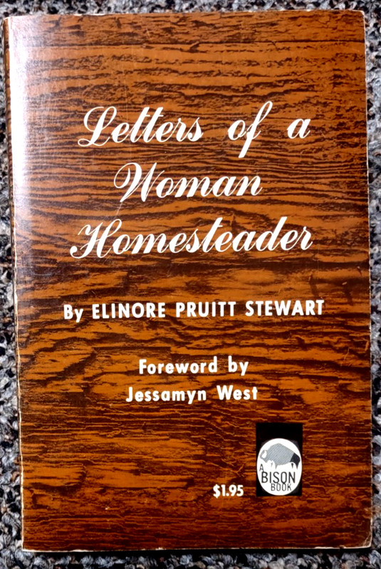 Letters of a Woman Homesteader by Elinore Pruitt Stewart, VTG Paperback