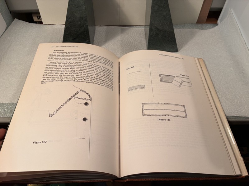 Rare Leathercraft By Hand Jan Faulkner 1973 Vintage Leather Sewing Craft Book gallery