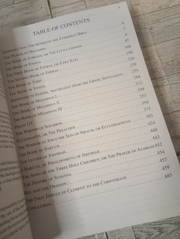 The Complete Ethiopian Bible in English (Extra-Large Print 17-Point Fo Paperback gallery