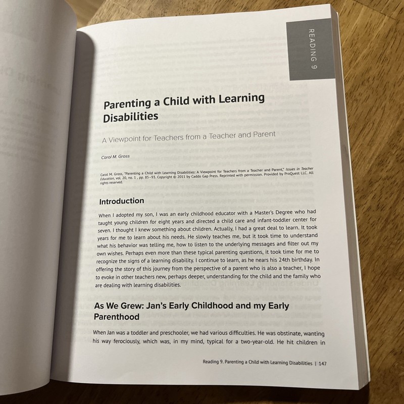 Teaching Exceptional Children A Curated Anthology, Melanie Keel Active Learning gallery