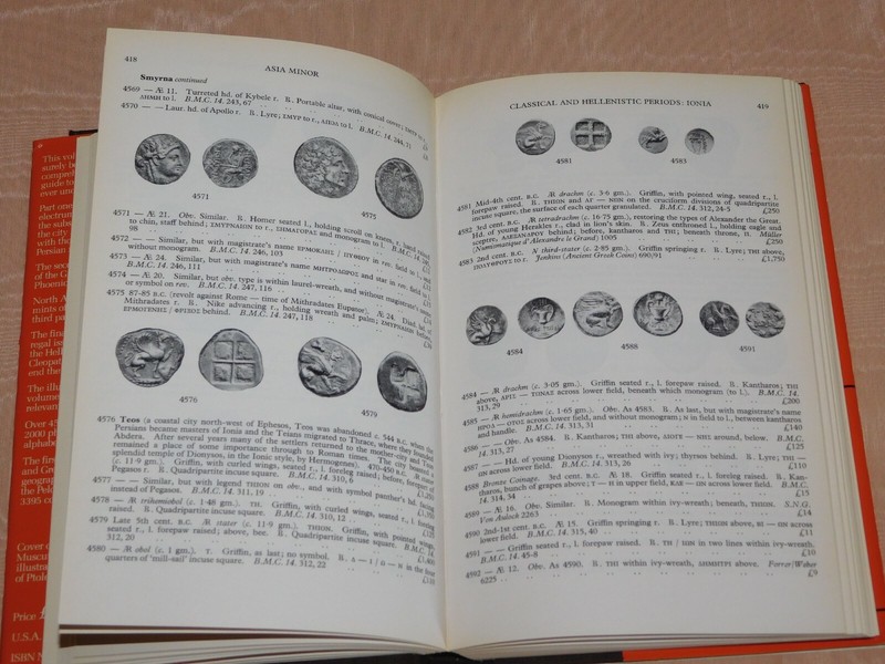 VINTAGE COIN BOOK 1979 GREEK COINS and THEIR VALUES by DAVID SEAR gallery