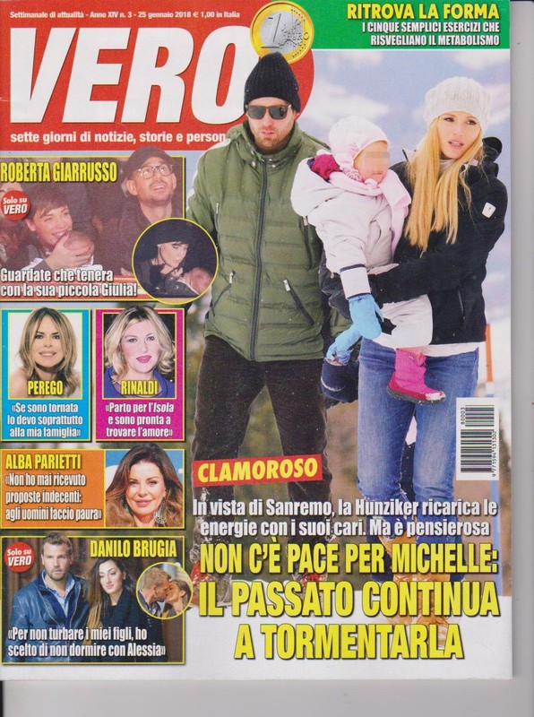 2018 01 25 - VERO - 25 01 2018 - ANNO XIV - N.3 - MICHELLE HUNZIKER