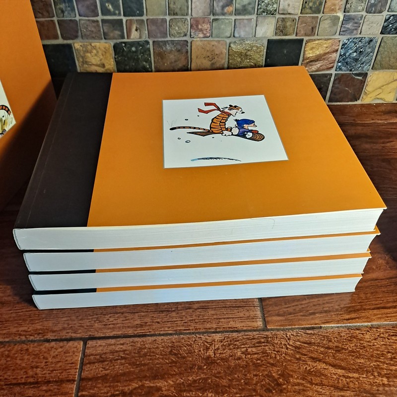 The Complete Collector's Edition Calvin and Hobbes Paperback 4 Book Box Set gallery