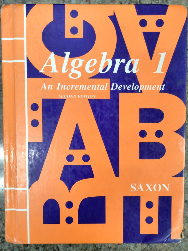 Saxon Algebra I Second Edition